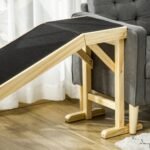 Ramp For Dog Bed, Pet Ramp For Dog With Non-slip Carpet And Top Platform - Image 2