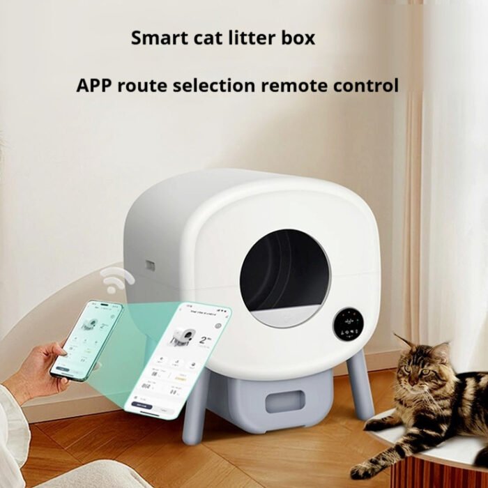 Intelligent Automatic Shit Shovel Pet Cat Toilet Cleaning - Image 5