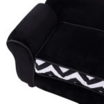 PawHut Dog Sofa Bed For XS-Sized Dogs, Cat Sofa With Soft Cushion, Pet Chair Lounge With Washable Cover, Removable Legs, Wooden Frame - Image 2