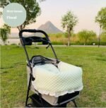 Pet Stroller Anti-dirty Towel Cushion Pillow Pure Cotton Three-piece Set For Cats And Dogs Removable And Washable Pad - Image 4