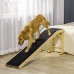 Ramp For Dog Bed, Pet Ramp For Dog With Non-slip Carpet And Top Platform - Image 3