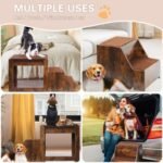 Pet Bunk Bed With Removable Step For Dogs And Cats, Multi-Level Bed Window Perch Seat Platform With Cushion And Cat Scratch Pad, Indoor Use - Image 8