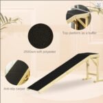Ramp For Dog Bed, Pet Ramp For Dog With Non-slip Carpet And Top Platform - Image 4