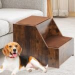 Pet Bunk Bed With Removable Step For Dogs And Cats, Multi-Level Bed Window Perch Seat Platform With Cushion And Cat Scratch Pad, Indoor Use - Image 3