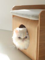 Four Seasons Universal Removable And Washable Wooden Pet Bed - Image 5