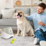 Only Supports Self Pickup  Automatic Dog Ball Launcher, Indoor Outdoor Interactive Dog Toy With Three Launch Ranges, Includes 6 Mini Tennis Balls And A Data Cable - Image 4