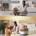 Pet Grooming Kit, 5 In 1 Dog Grooming Kit With 2 Suction Mode, Low Noise Dog Hair Remover, Dog Vacuums For Hair Cleaning For Shedding Small, Medium Pet For Dog Hair At Home - Image 2