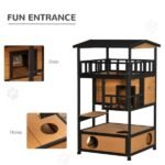 Cat House, Wooden Cat House Amazon Shipping, WalMart Banned, No Shipping On Weekends - Image 3