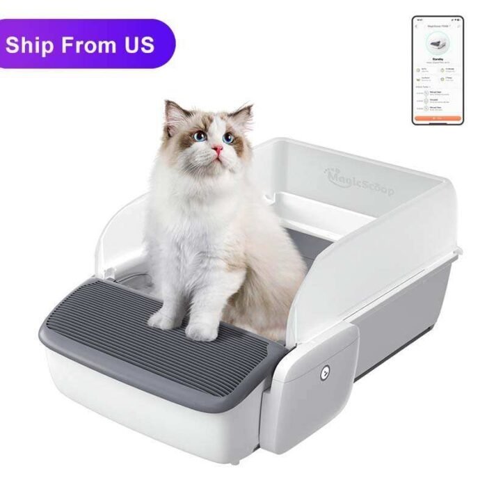 Automatic Cat Litter Box Self-cleaning Open Smart Cat Litter Box Cat Products - Image 1