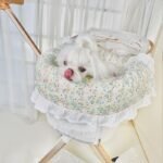 Pet Stroller Anti-dirty Towel Cushion Pillow Pure Cotton Three-piece Set For Cats And Dogs Removable And Washable Pad - Image 5