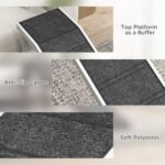Ramp For Dog Bed, Pet Ramp For Dog With Non-slip Carpet And Top Platform - Image 5
