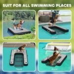 Inflatable Dog Boat Ramp Up To 286 Lbs, For Boat, Dock, Lake, Non-Slip, Safe & Easy - Image 4