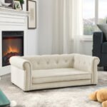 Elegant Rectangular Pet Bed For Medium And Large Dogs - Image 7