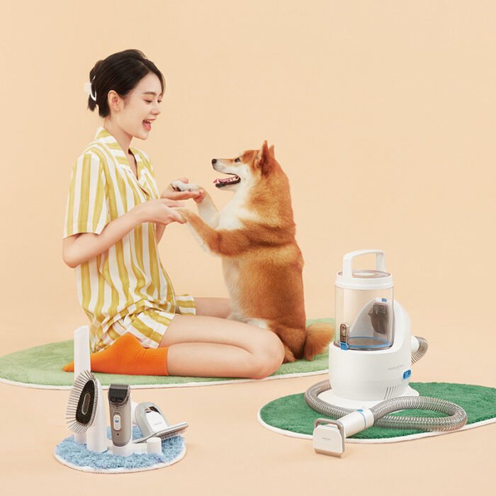 Household Dog Hair Clipper And Comber Vacuum Cleaner - Image 1