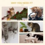 PawHut 47 Cat Tree Kitty Activity Center, Cat Climbing Toy With Cattail Fluff, Bed, Condo, Sisal Scratching Post, And Hanging Ball, Natural - Image 2
