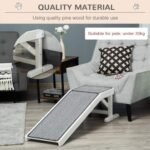 Ramp For Dog Bed, Pet Ramp For Dog With Non-slip Carpet And Top Platform - Image 7