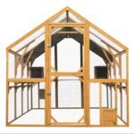 Outdoor Cat House Cat Enclosures 110 Large Kitten Playpen With Platforms,Upgrad - Image 2