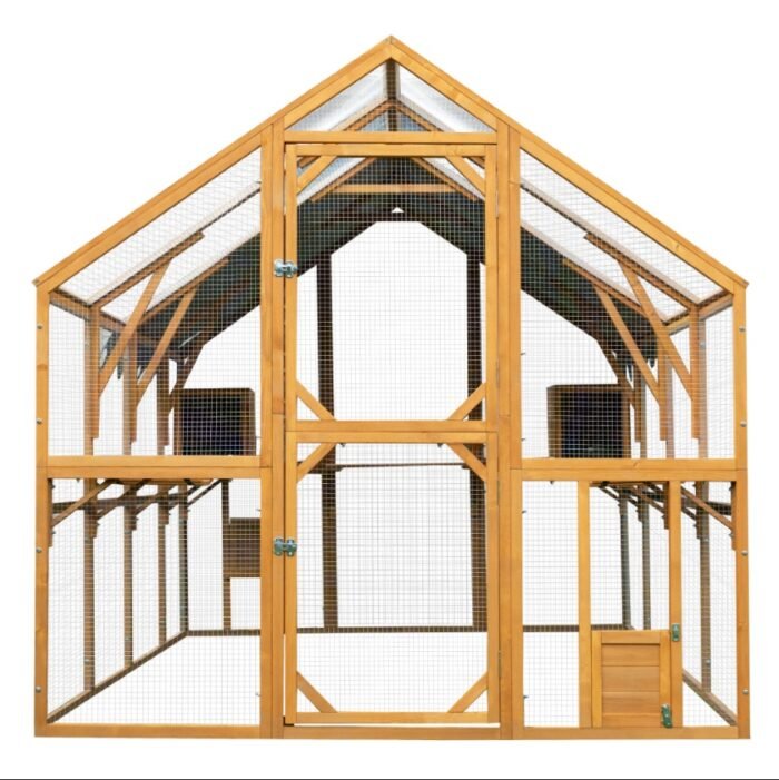 Outdoor Cat House Cat Enclosures 110 Large Kitten Playpen With Platforms,Upgrad - Image 2