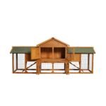 Extra Large Bunny Cage With 2 Runs House Small Animal Habitats For Guinea Pigs - Image 3