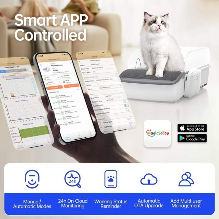 Automatic Cat Litter Box Self-cleaning Open Smart Cat Litter Box Cat Products - Image 3