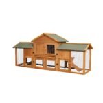 Extra Large Bunny Cage With 2 Runs House Small Animal Habitats For Guinea Pigs - Image 5
