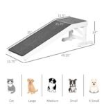 Ramp For Dog Bed, Pet Ramp For Dog With Non-slip Carpet And Top Platform - Image 2