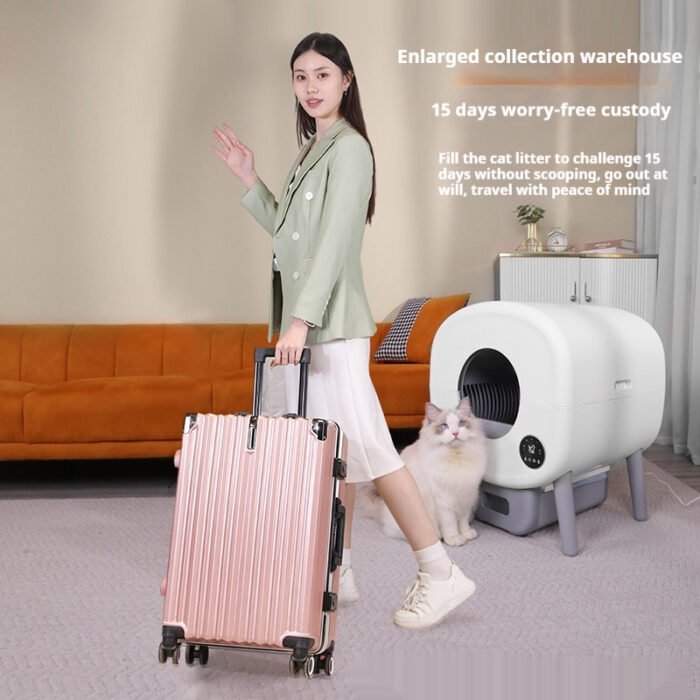 Intelligent Automatic Shit Shovel Pet Cat Toilet Cleaning - Image 1