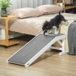 Ramp For Dog Bed, Pet Ramp For Dog With Non-slip Carpet And Top Platform - Image 3