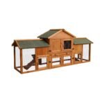 Extra Large Bunny Cage With 2 Runs House Small Animal Habitats For Guinea Pigs - Image 4