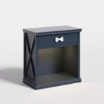 Vintage Small Locker With LED Lights And Pet Bed - Image 3