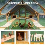 Outdoor Cat House Cat Enclosures 110 Large Kitten Playpen With Platforms,Upgrad - Image 7