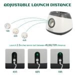 Only Supports Self Pickup Dog Ball Thrower, Automatic Ball Launcher, Indoor-Outdoor Interactive Dog Toy With Three Scopes, Includes Balls And A Data Cable, Grey-Green - Image 4