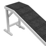 Ramp For Dog Bed, Pet Ramp For Dog With Non-slip Carpet And Top Platform - Image 2