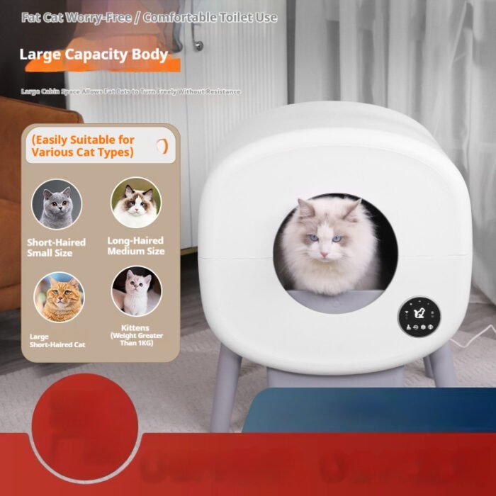 Intelligent Automatic Shit Shovel Pet Cat Toilet Cleaning - Image 3