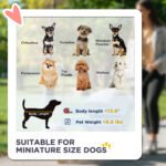 3 In 1 Pet Stroller With Detachable Carrier, Foldable Dog Stroller With Storage Basket, Cupholder, For Mini Dogs, Gray - Image 5