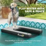 Inflatable Dog Boat Ramp Up To 286 Lbs, For Boat, Dock, Lake, Non-Slip, Safe & Easy - Image 2