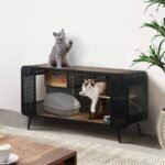 Spacious Cat House With Tempered Glass For Living Room, Hallway - Image 10
