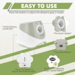 Only Supports Self Pickup  Automatic Dog Ball Launcher, Indoor Outdoor Interactive Dog Toy With Three Launch Ranges, Includes 6 Mini Tennis Balls And A Data Cable - Image 5