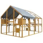 Outdoor Cat House Cat Enclosures 110 Large Kitten Playpen With Platforms,Upgrad - Image 4